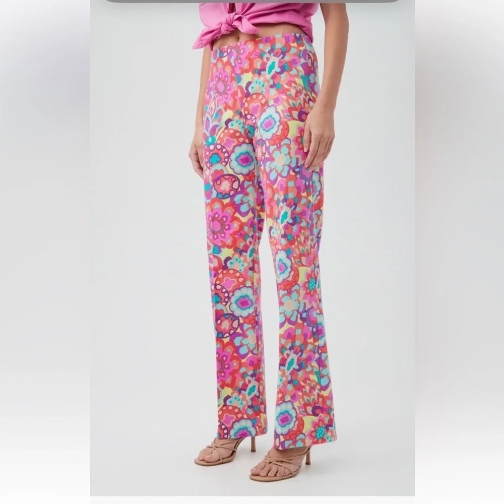 NWT Trina Turk Rudi high waist pants - Picture 4 of 5